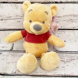 DISNEY Pooh and Piglet Plush On Shoulder Plush 14"